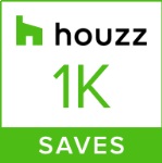 1K Houzz Saves Award for Interior Designer